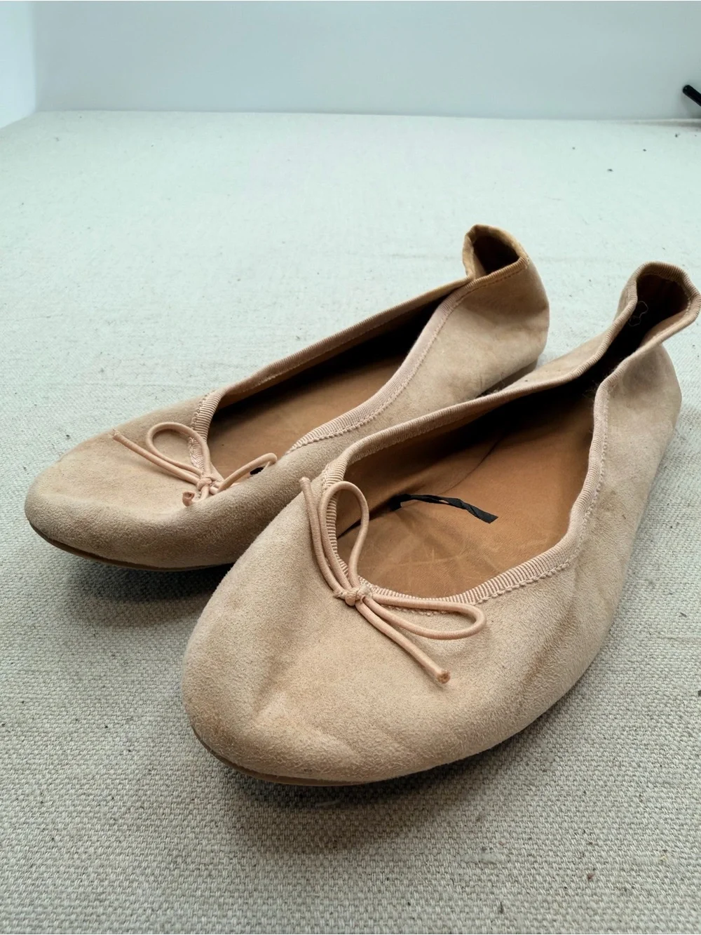H&M Nude  Ballet Flats with Bow